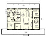 Farmhouse House Plan - Maple 1 81586 - 1st Floor Plan