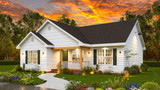 Country House Plan - William 87535 - Right Exterior
