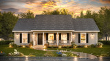 Farmhouse House Plan - Cosby 80132 - Front Exterior