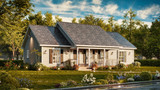 Farmhouse House Plan - Cosby 80132 - Exterior