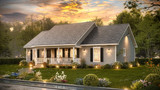 Farmhouse House Plan - Cosby 80132 - Exterior