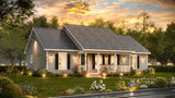 Farmhouse House Plan - Cosby 80132 - Exterior