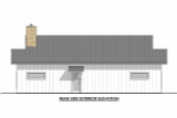 Farmhouse House Plan - Beech 13156 - Rear Exterior