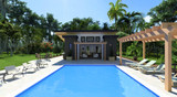 Modern House Plan - Aqua Haven Pool House 79447 - Front Exterior