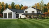 Farmhouse House Plan - 97487 - Front Exterior