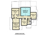 Farmhouse House Plan - 60736 - 2nd Floor Plan