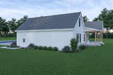 Craftsman House Plan - 67956 - Right Exterior