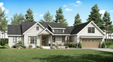 Craftsman House Plan - 67956 - Front Exterior