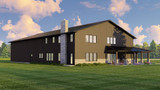 Country House Plan - 89398 - Left Exterior