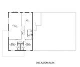 Country House Plan - 89398 - 2nd Floor Plan