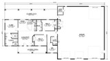 Ranch House Plan - 95642 - 1st Floor Plan