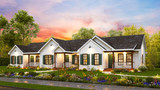 Secondary Image - Traditional House Plan - Holliday 2 18582 - Right Exterior