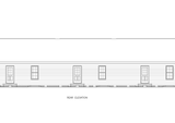 Traditional House Plan - Holliday 2 18582 - Rear Exterior