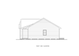 Traditional House Plan - Holliday 2 18582 - Right Exterior