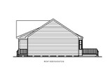 Craftsman House Plan - Jazz 2 92456 - Right Exterior
