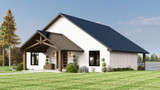Modern House Plan - 70262 - Right Exterior