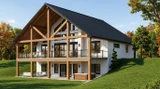 Modern House Plan - 70262 - Rear Exterior