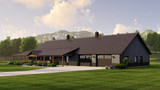 Ranch House Plan - 86302 - Right Exterior