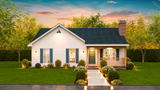 Traditional House Plan - Kendall 22885 - Front Exterior