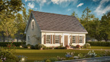 Traditional House Plan - Faber 2 78858 - Left Exterior