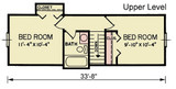 Secondary Image - Traditional House Plan - Faber 2 78858 - 2nd Floor Plan