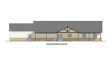 Secondary Image - Country House Plan - Aspen 1 36537 - Rear Exterior