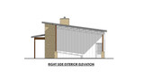 Contemporary House Plan - Elderberry 41184 - Right Exterior