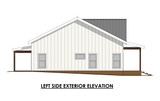 Country House Plan - Carnation 2 37184 - Left Exterior