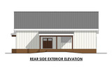 Country House Plan - Carnation 2 37184 - Rear Exterior