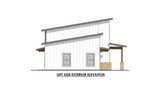 Modern House Plan - Elderberry 47685 - Left Exterior