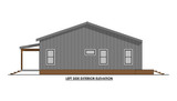 Traditional House Plan - Carnation 1 74502 - Left Exterior