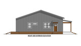 Traditional House Plan - Carnation 1 74502 - Right Exterior