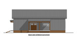 Traditional House Plan - Carnation 1 74502 - Rear Exterior