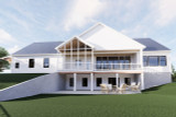Secondary Image - Craftsman House Plan - Monarch 20790 - Rear Exterior