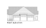 Craftsman House Plan - Monarch 20790 - Right Exterior