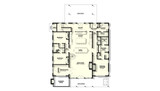 Country House Plan - Gladiolus 46034 - 1st Floor Plan
