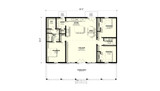 Country House Plan - Amaryllis 35574 - 1st Floor Plan