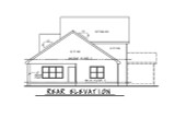 Craftsman House Plan - Maisy Creek 27409 - Rear Exterior