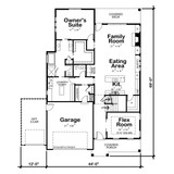Craftsman House Plan - Maisy Creek 27409 - 1st Floor Plan