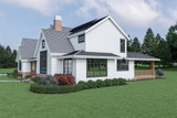 Farmhouse House Plan - 12936 - Right Exterior