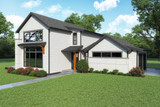 Contemporary House Plan - 22649 - Right Exterior