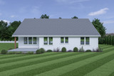Secondary Image - Farmhouse House Plan - 90178 - Rear Exterior