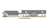 Country House Plan - Aspen 3 13306 - Front Exterior
