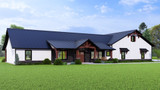 Farmhouse House Plan - 91533 - Front Exterior
