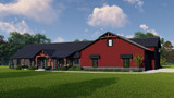 Farmhouse House Plan - 91533 - Exterior