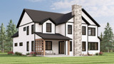 Country House Plan - 71431 - Rear Exterior