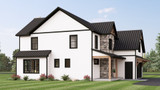Country House Plan - 71431 - Left Exterior