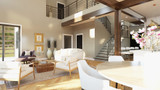 Country House Plan - 71431 - Staircase