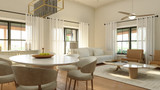 Country House Plan - 54641 - Dining Room