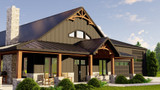 Country House Plan - 84229 - Exterior